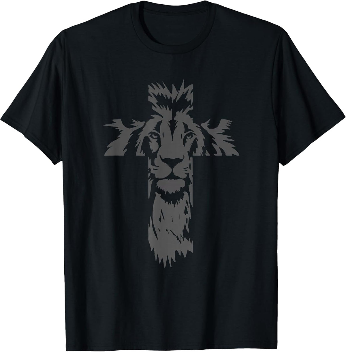 Jesus Christian Lion of Judah Graphic T-Shirt