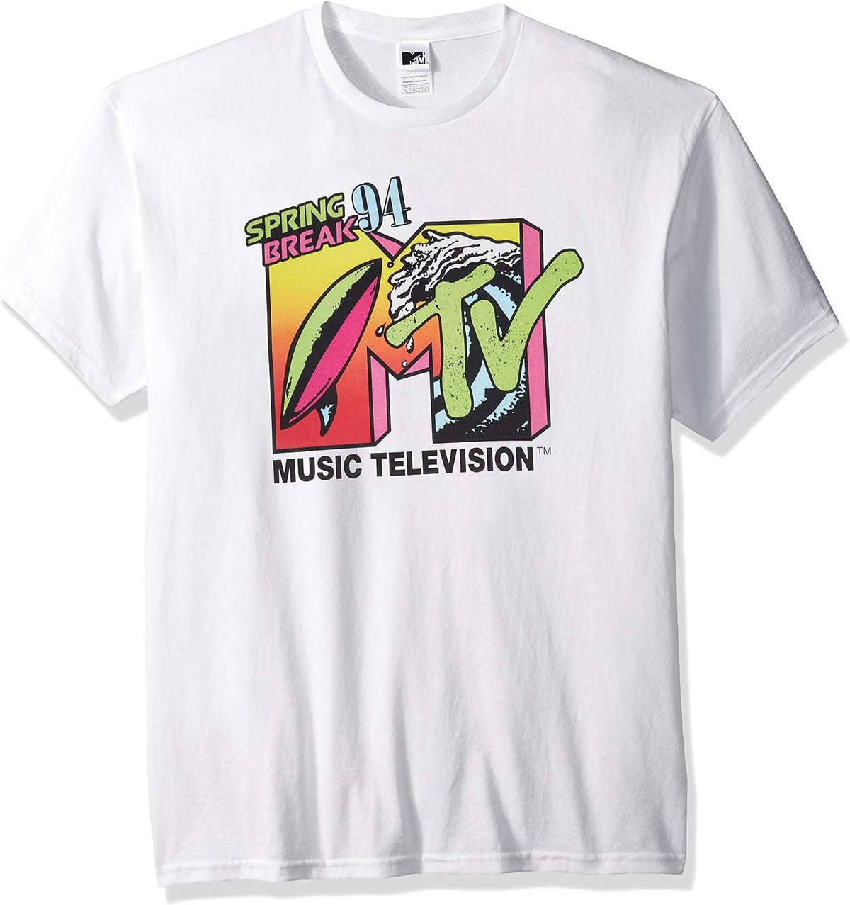 MTV Men's Springbreak 94 Logo T-Shirt