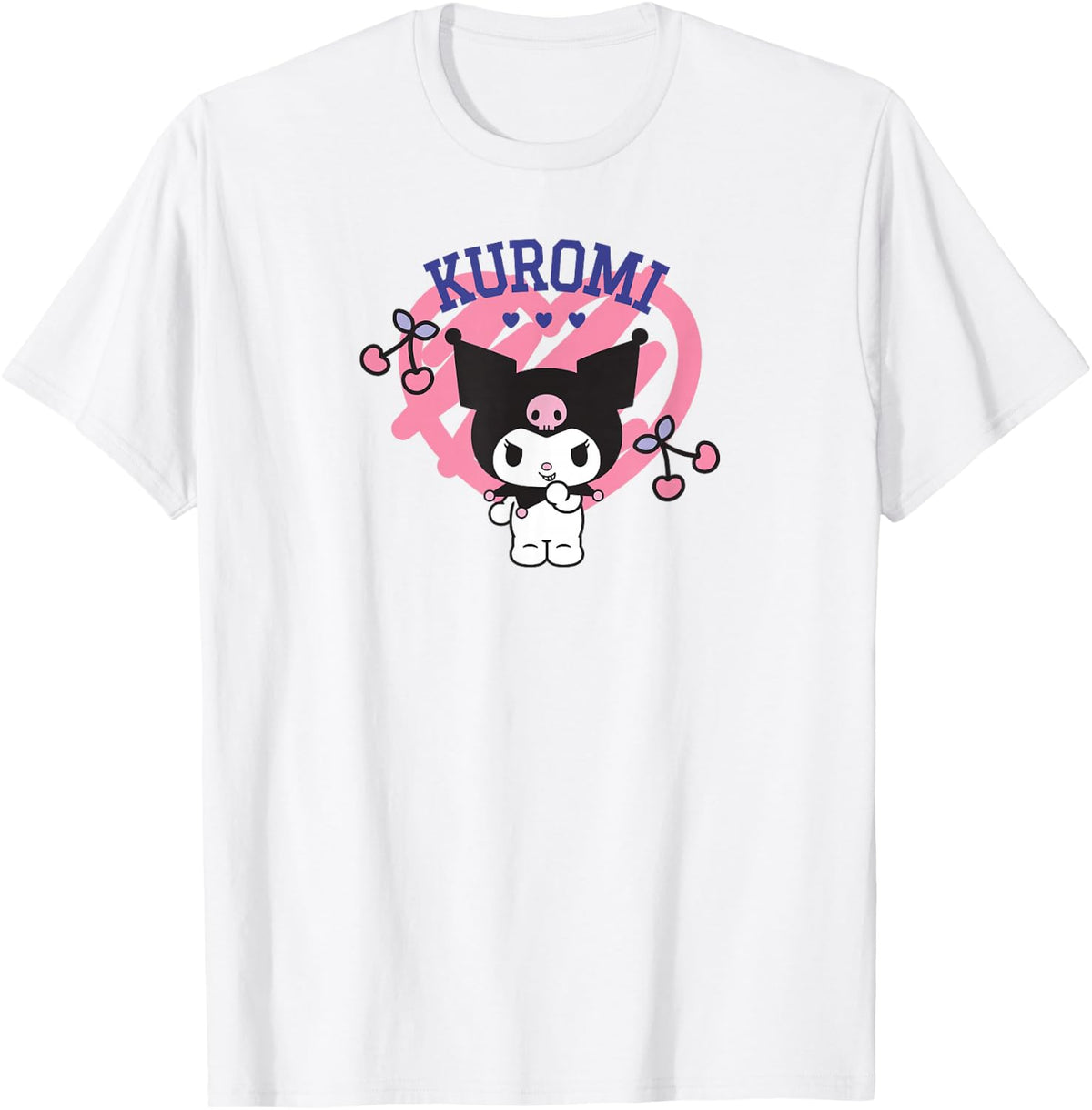 Kuromi Expressions Cherry Pose T-Shirt