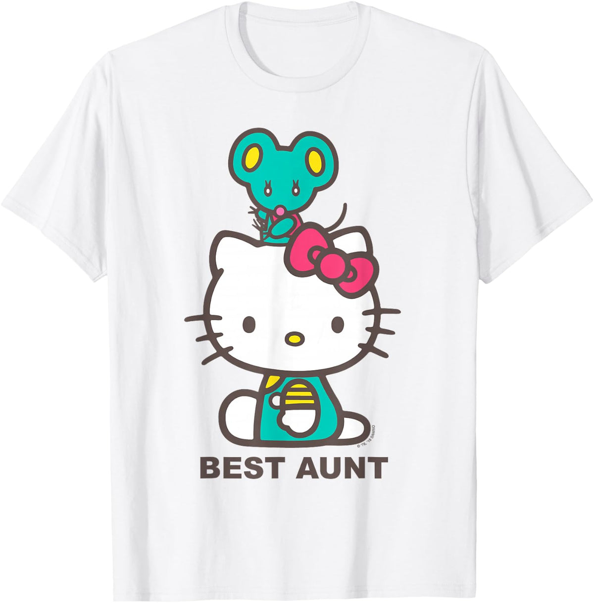 Hello Kitty Best Aunt Tee Shirt T-Shirt