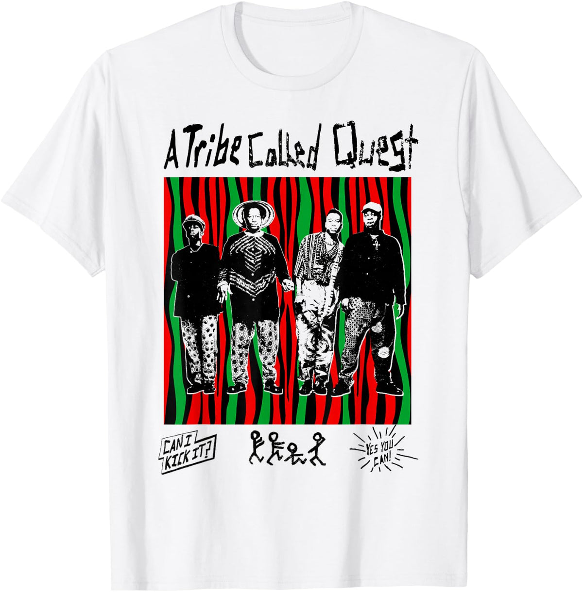 A Tribe Called Quest Can I Kick It Square T-Shirt