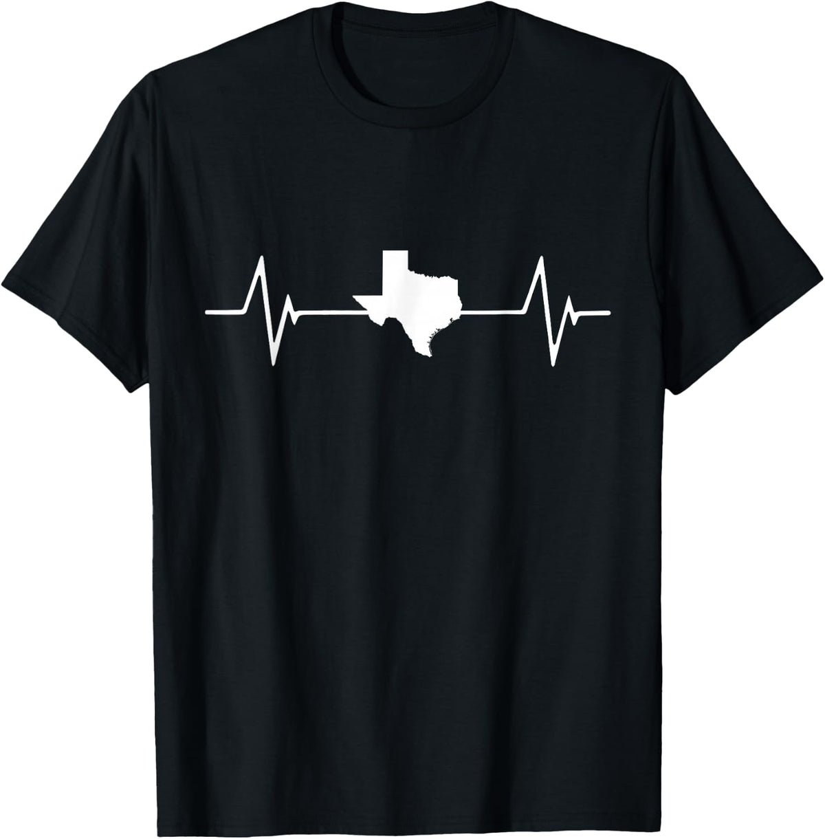 Texas State Heartbeat Gift T-Shirt