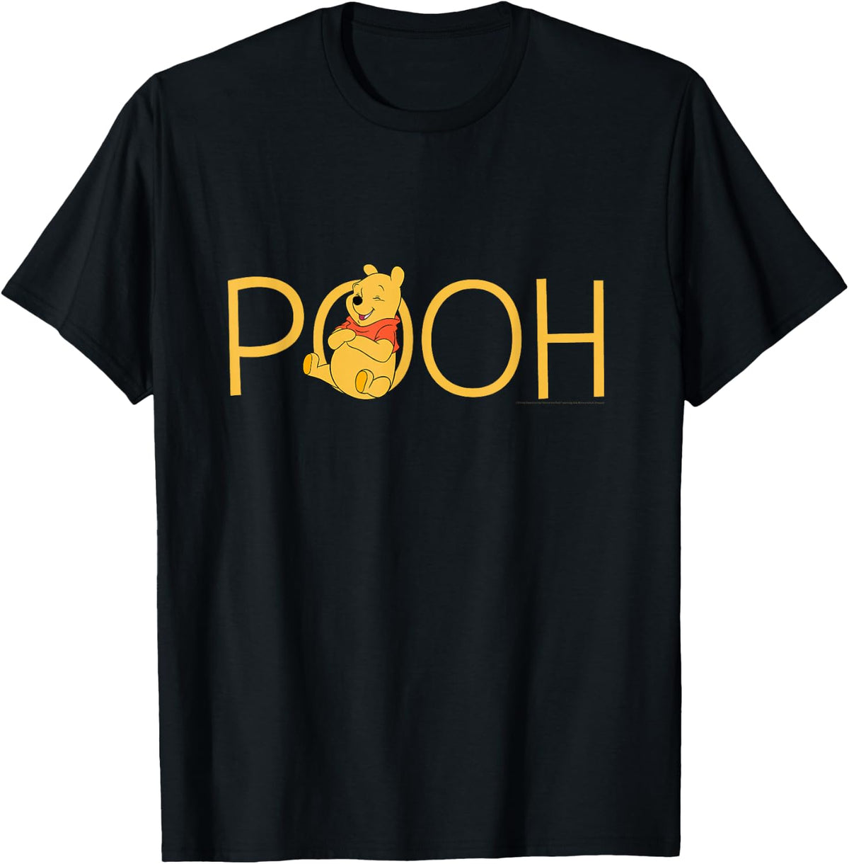 Disney Winnie the Pooh Classic Lettering T-Shirt Small