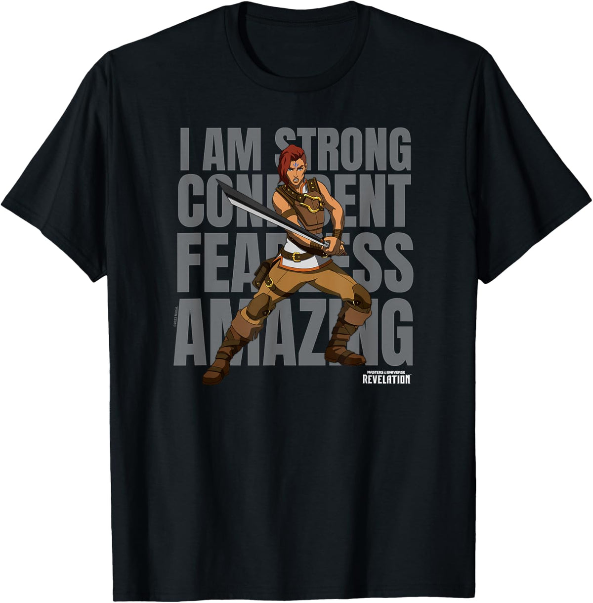 Masters of the Universe - Teela Strong Confident Fearless T-Shirt