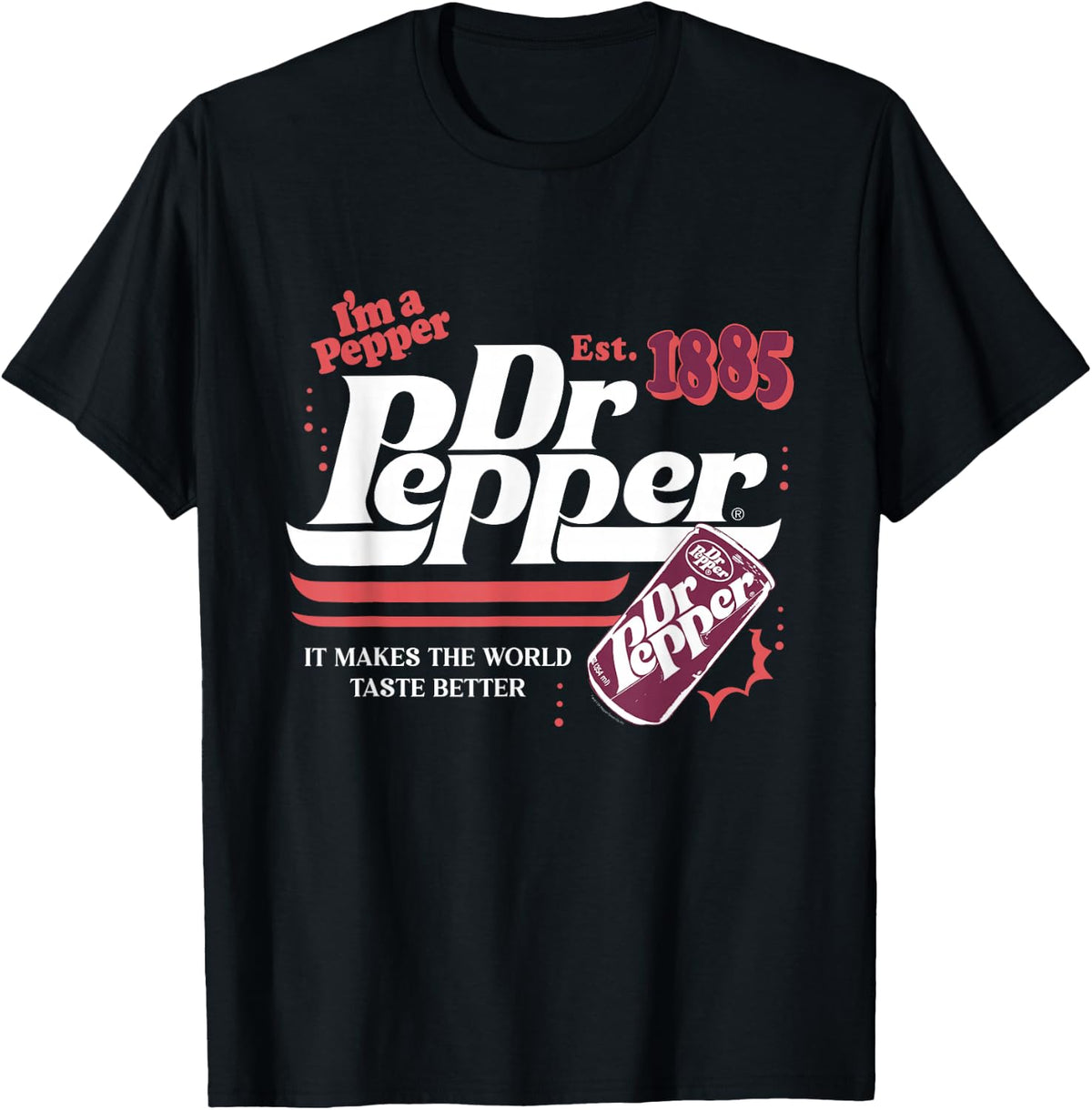 Dr. Pepper Pop Makes The World Taste Better T-Shirt