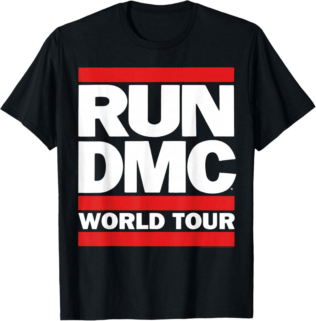 Run DMC Official World Tour Logo T-Shirt