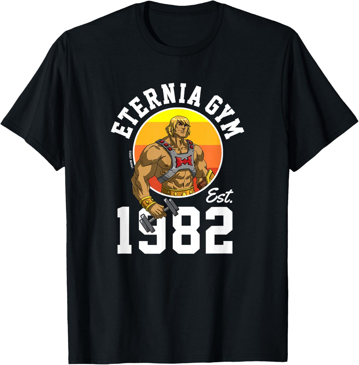 Masters of The Universe Revelation - He-Man Eternia Gym 1982 T-Shirt