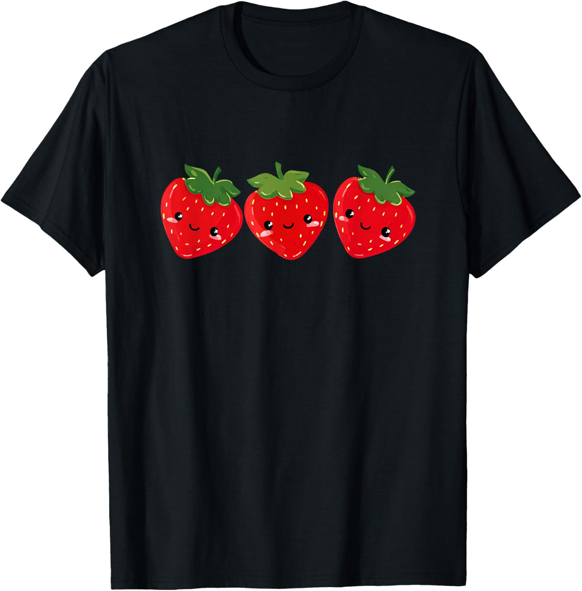 Cute Strawberry Fruit Lover Gardening T-Shirt
