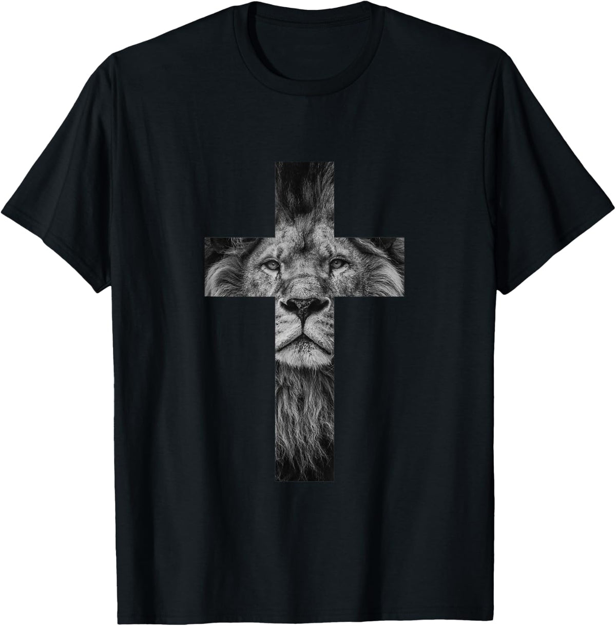 Lion Cross King Lord Jesus Bible Judah T-Shirt
