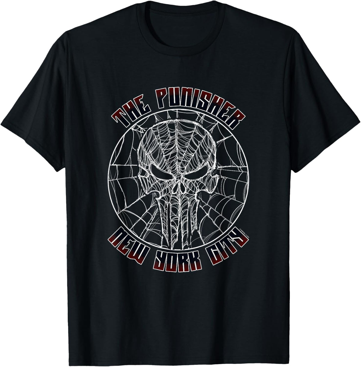 Marvel Spider-Man: Brand New Day New York City Skull Web T-Shirt