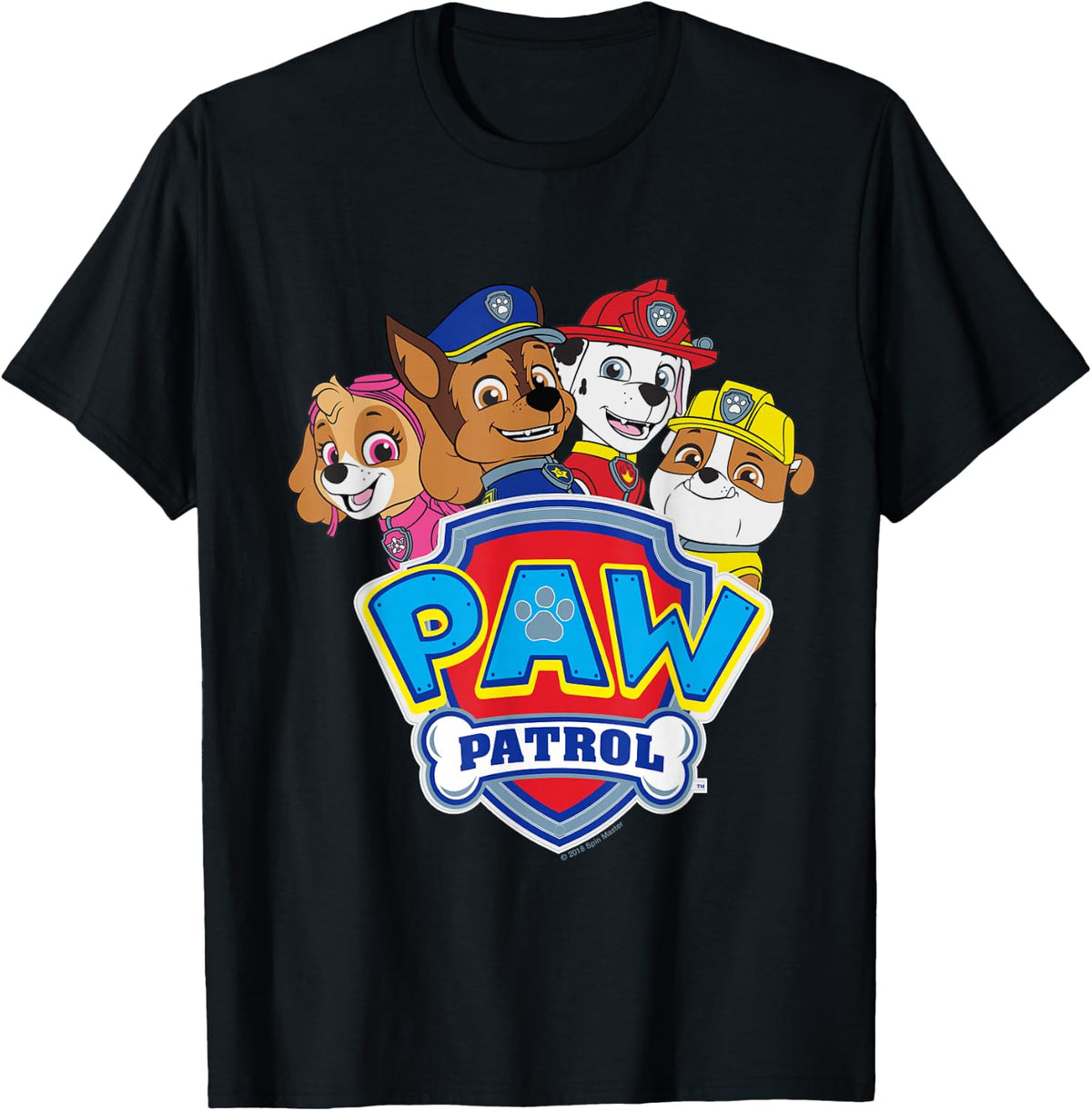 Paw Patrol Group with Logo T-Shirt