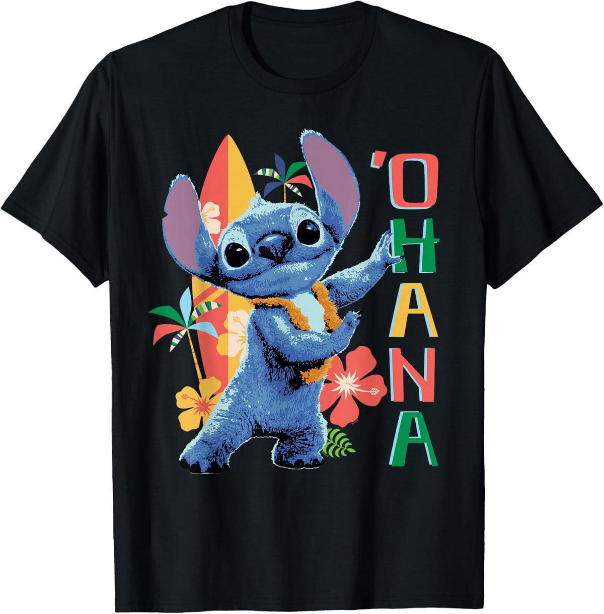 Disney Lilo & Stitch Live-Action Movie 'Ohana Hula Beach T-Shirt