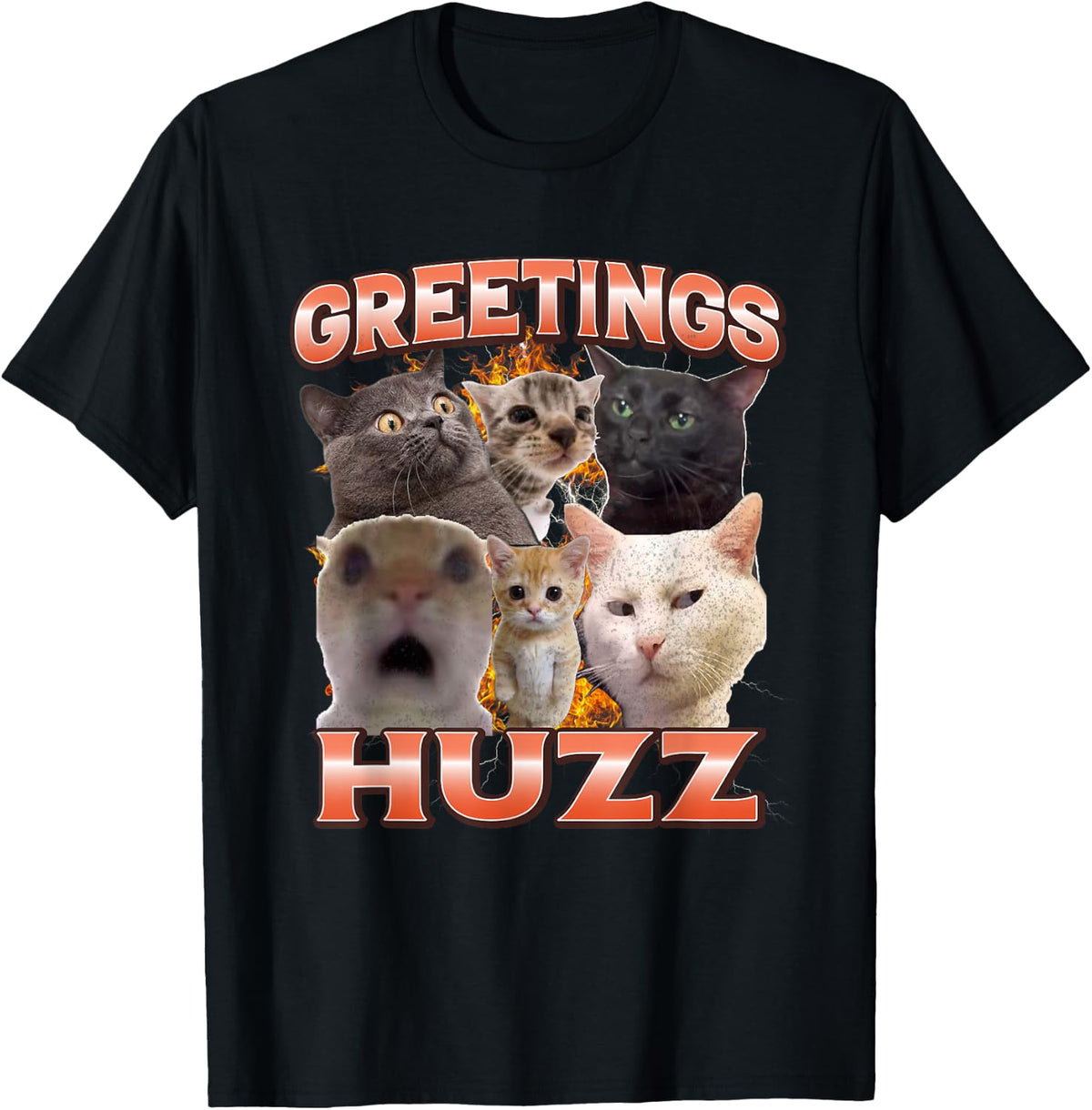 Greetings Huzz T-Shirt