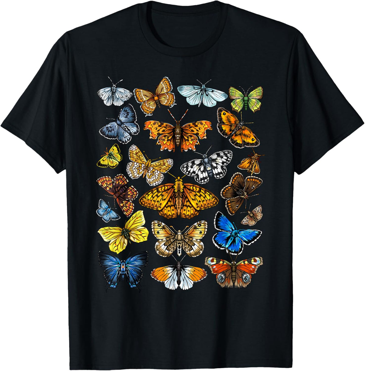 Butterfly Gift for Men Women Kids Butterfly Lover Collection T-Shirt Small