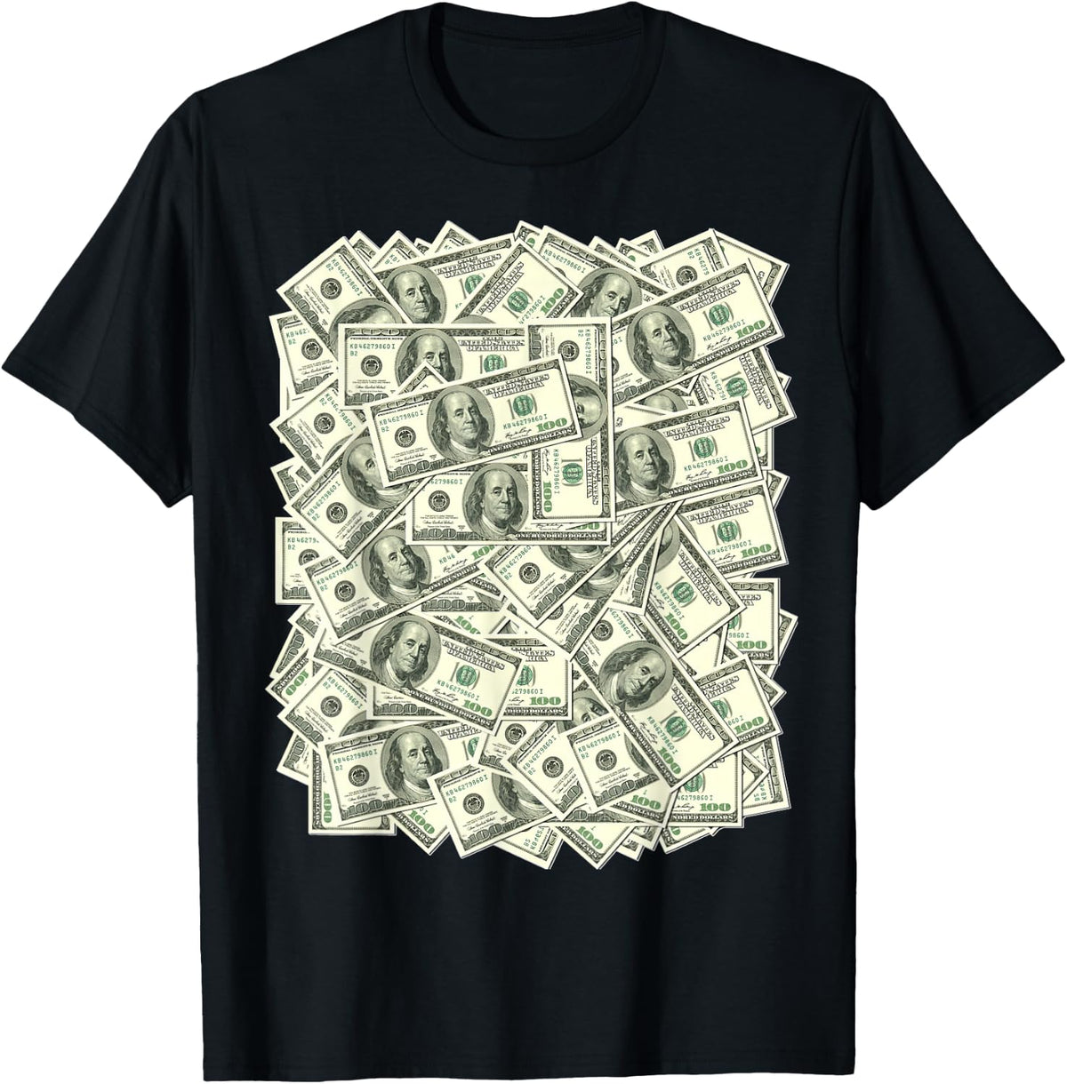 100 Dollar Bills, Funny Money T-Shirt