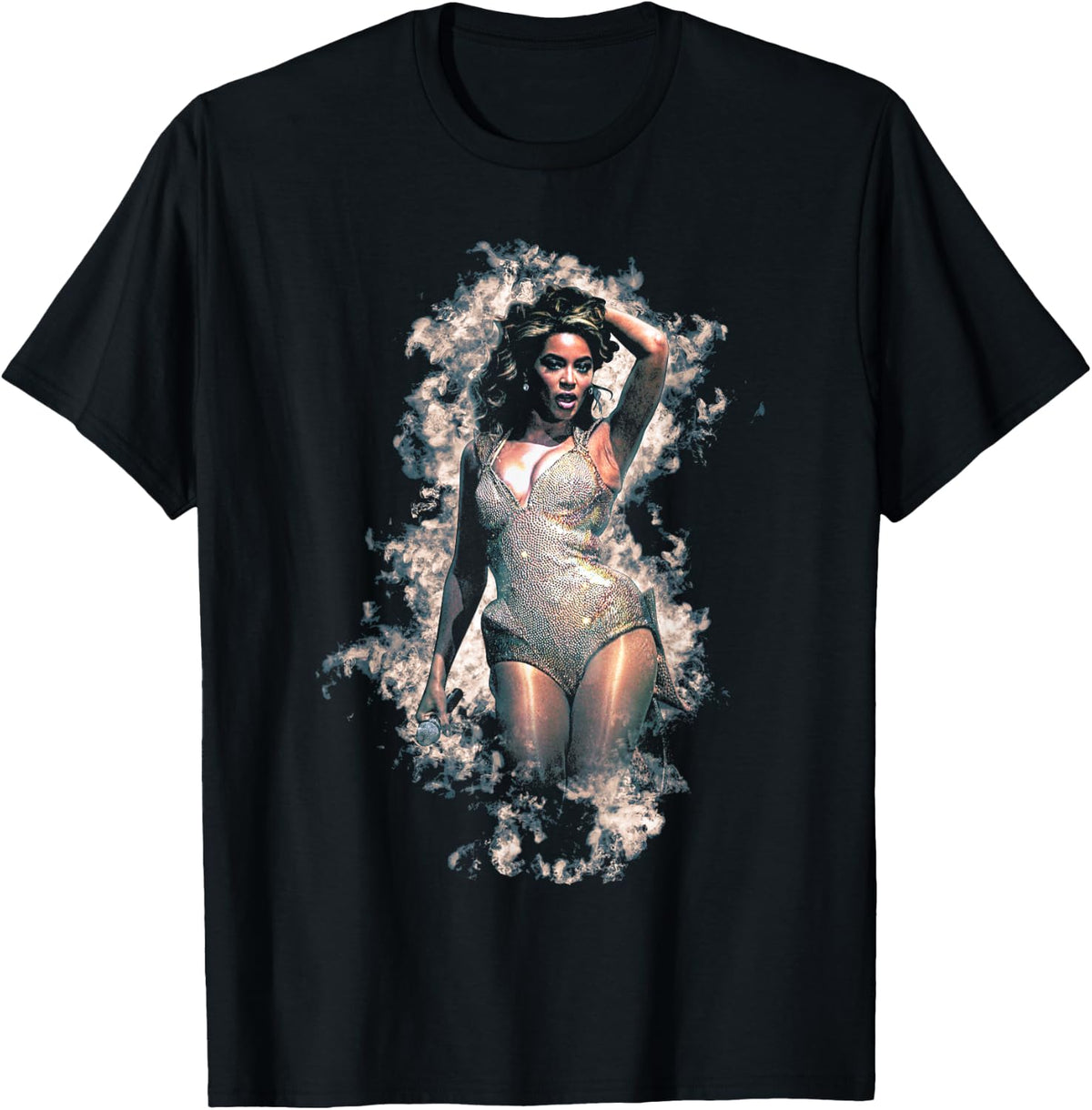 American R&B Singer Silver Dress 2009 T-Shirt