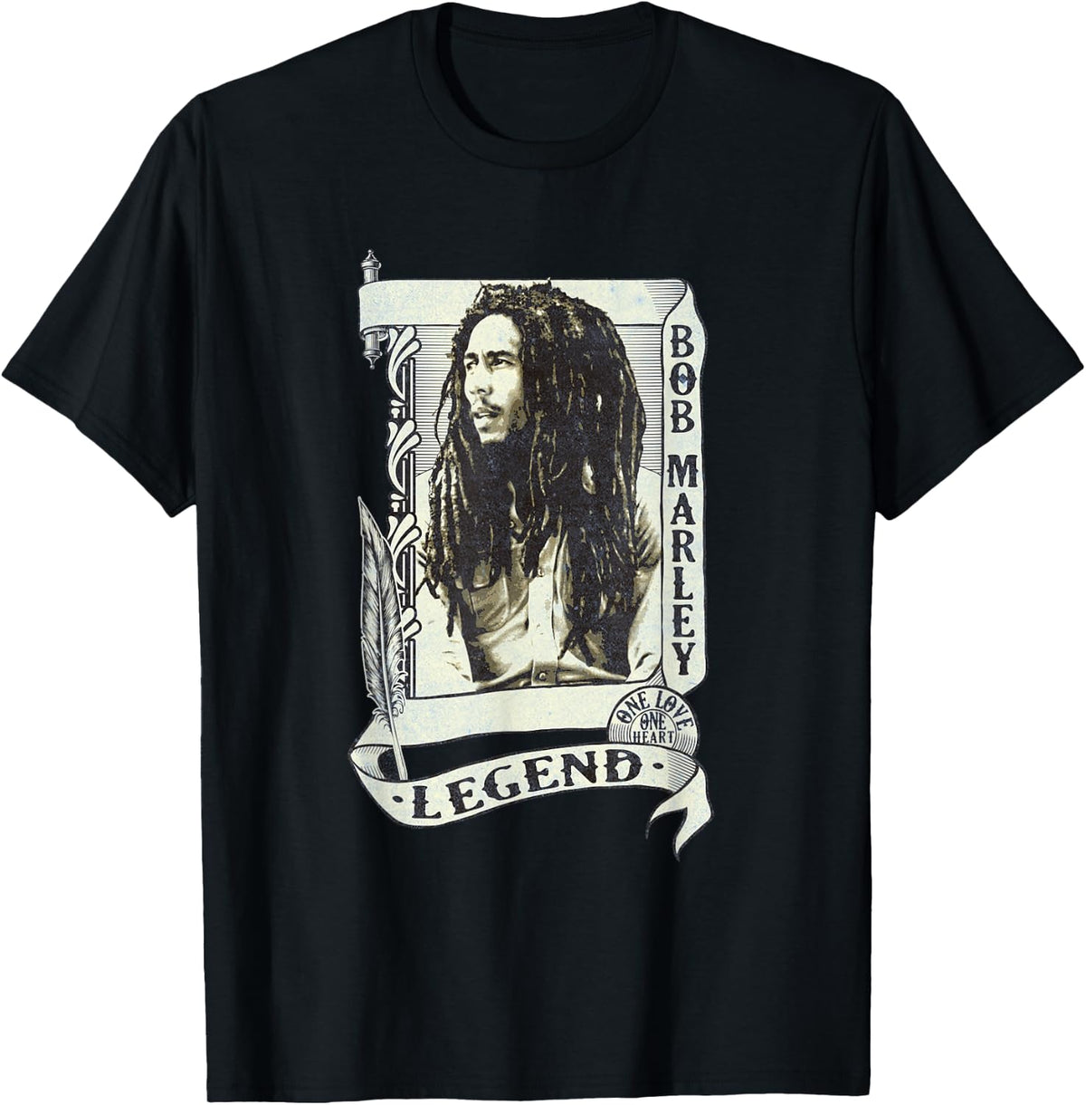 Bob Marley Legend Scroll T-Shirt