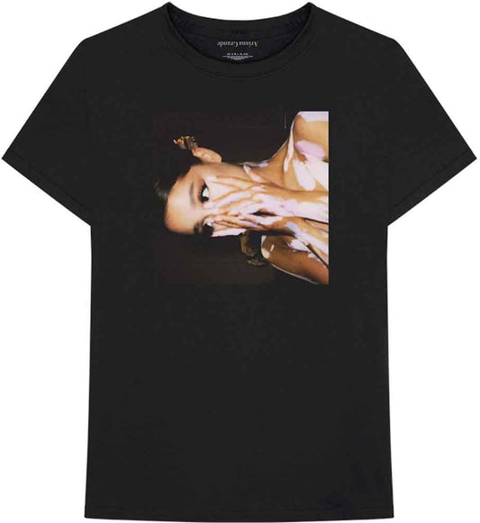 Ariana Grande Men's Side Photo T-Shirt Black