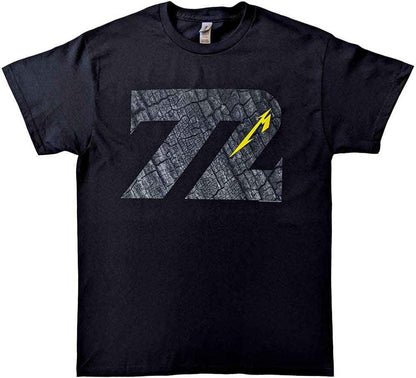 Metallica Charred M72 Seasons Logo Men's T-Shirt Black