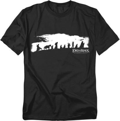 Popfunk Lord of The Rings The Fellowship T Shirt, Black