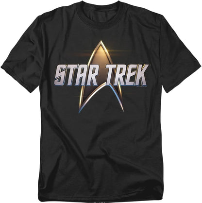 Popfunk Star Trek Badge Logo Unisex Adult T Shirt