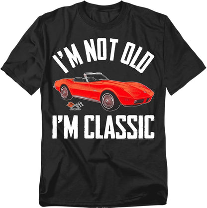 Popfunk I'm Not Old I'm Classic Corvette Unisex Adult T Shirt