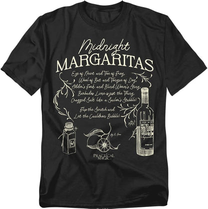 Popfunk Practical Magic Midnight Margaritas Unisex Adult T Shirt