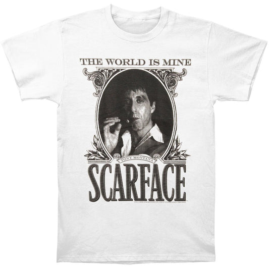 Scarface Men's Dollarface T-shirt Medium White