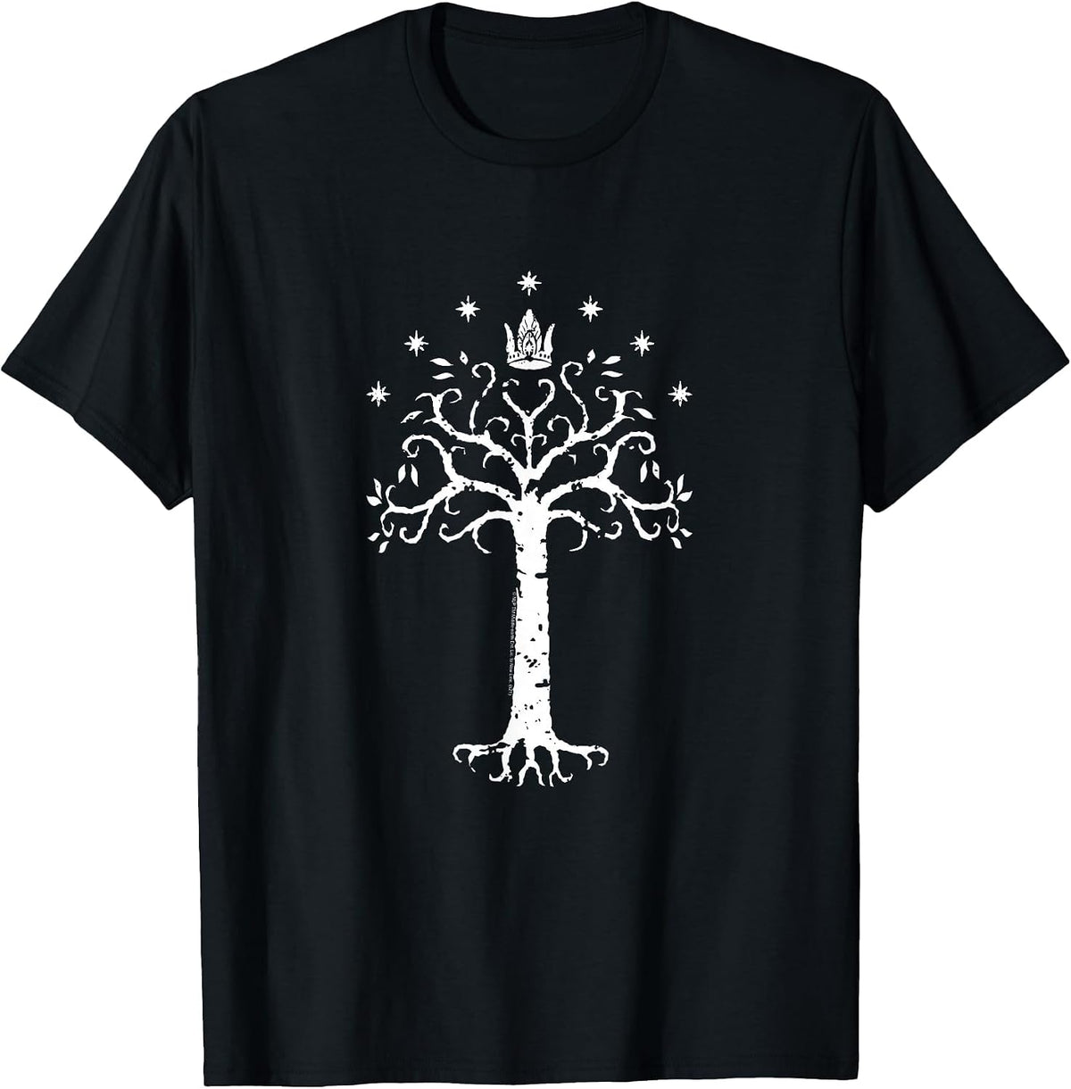 LOTR Gondor Tree Illustration Fantasy Movie T-Shirt