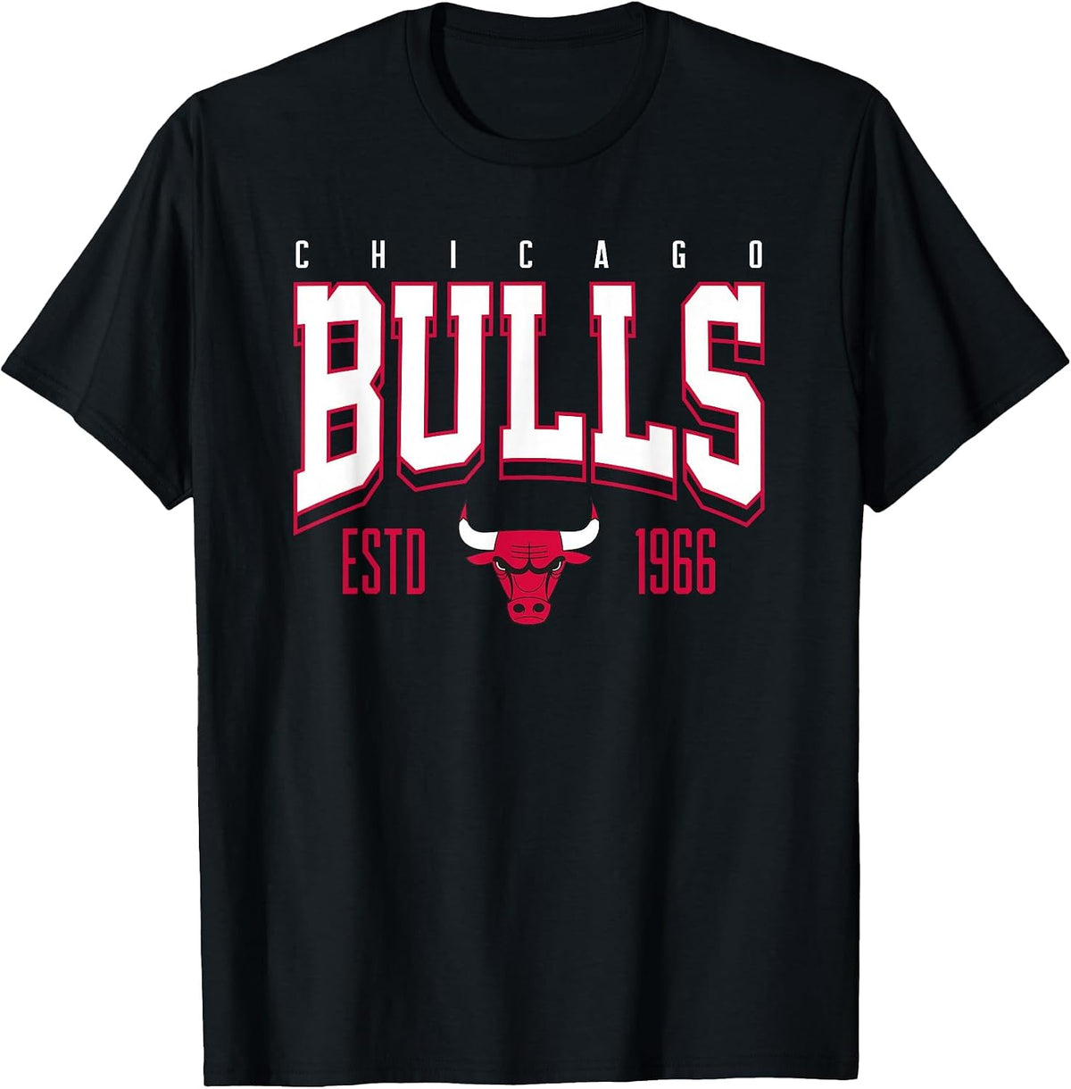 NBA Official Chicago Bulls Battle Tested T-Shirt