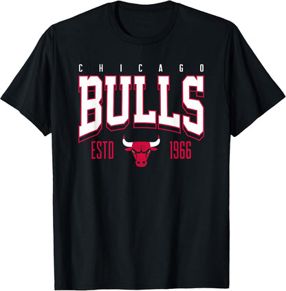 NBA Official Chicago Bulls Battle Tested T-Shirt