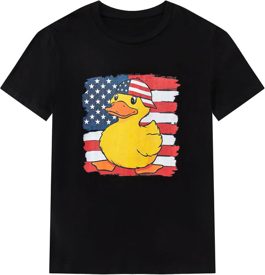 Boys Girls 4th of July Shirt USA Patriotic Tshirt,250 Anniversary Outfits Short Sleeve