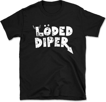 Loded Diper Shirt Unisex T-Shirt Diaper for Men Women (Official)