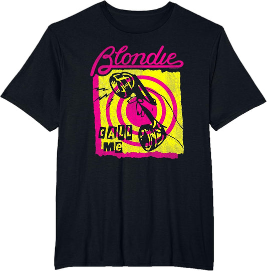 Blondie Call Me Colorful Vintage Band T-Shirt