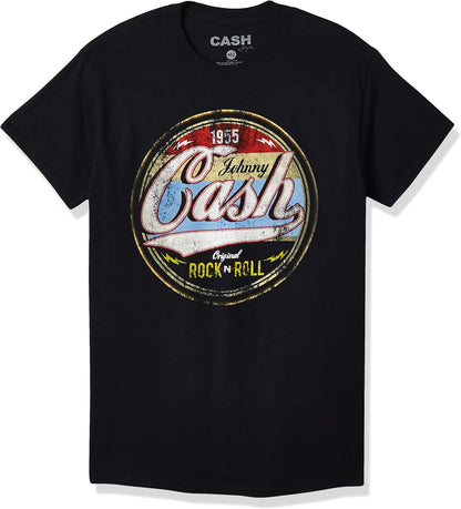 Johnny Cash Official Original Rock and Roll T-shirt