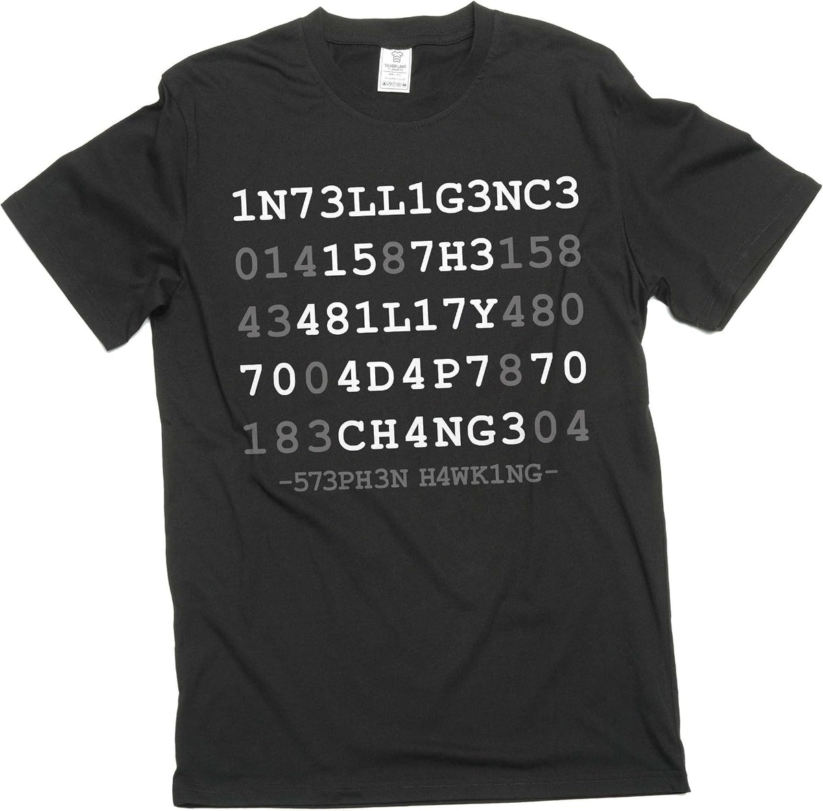 Men's Intelligence is The Ability to Adapt to Change Tee Shirt Science Geek Shirt