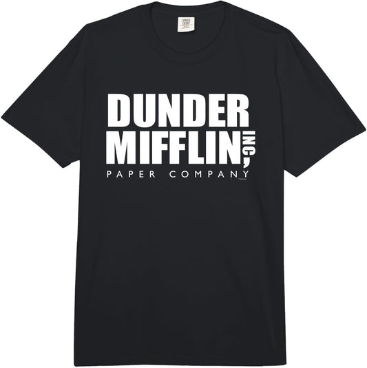 The Office Dunder Mifflin Official Comfort Colors Adult Heavyweight T-Shirt