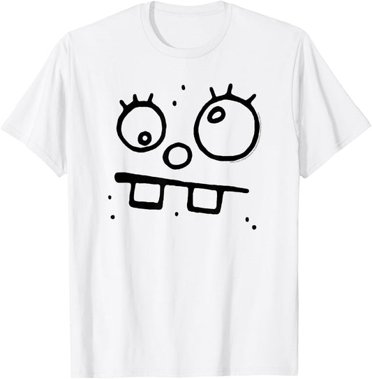 Spongebob Squarepants DoodleBob Face Cartoon Costume T-Shirt