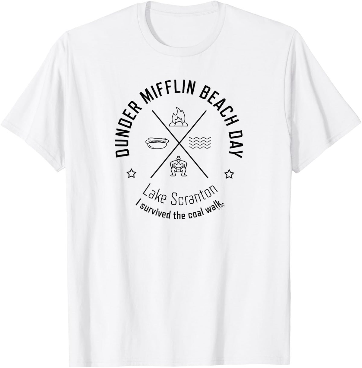 The Office Dunder Mifflin Beach Day T-Shirt