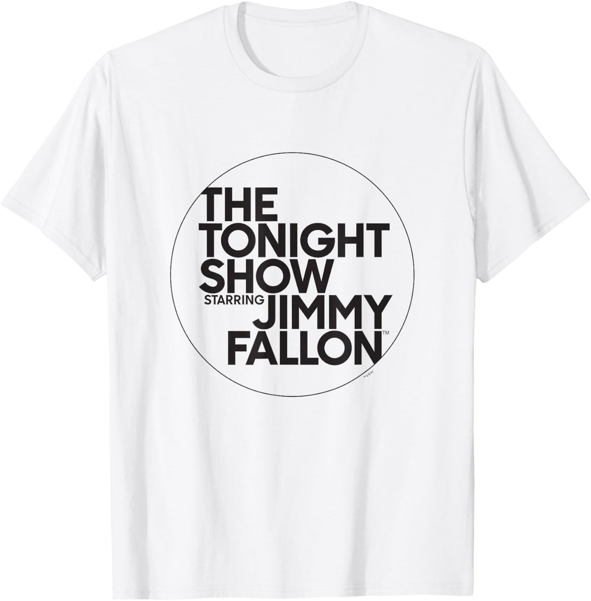 The Tonight Show Starring Jimmy Fallon Logo Comfortable Tee T-Shirt