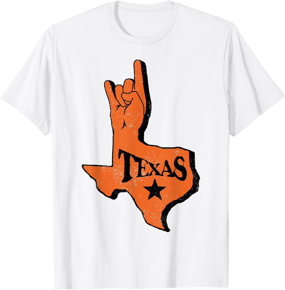 Texas State Map Texan Retro Vintage TX USA America T-Shirt