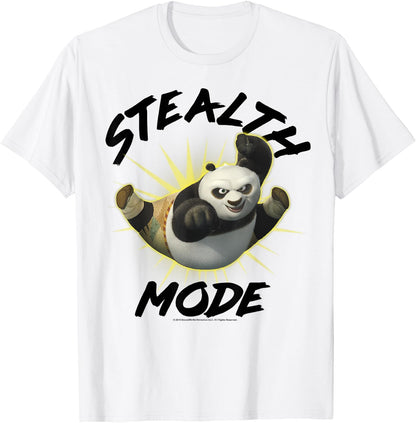 Kung Fu Panda Stealth Mode Po Portrait T-Shirt