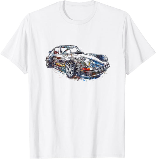 Vintage 911 Classic Sports Car T-Shirt