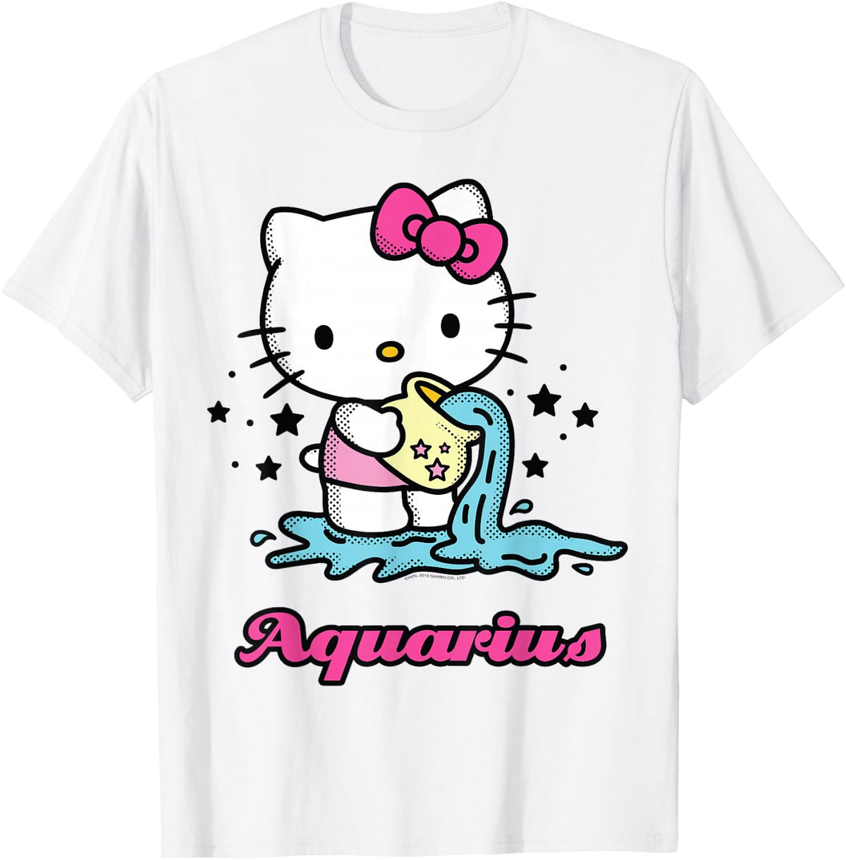 Hello Kitty Zodiac Aquarius Tee Shirt T-Shirt