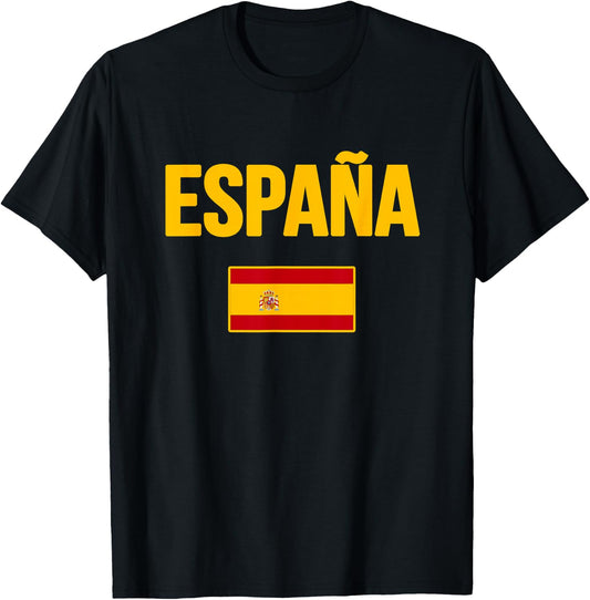 Spain Spanish Flag Espana Souvenir T-Shirt