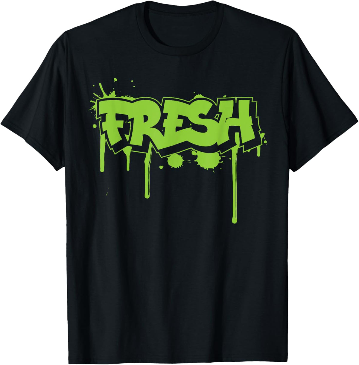 Fresh Old School Graffiti Style | Funny Graffiti Graphic T-Shirt