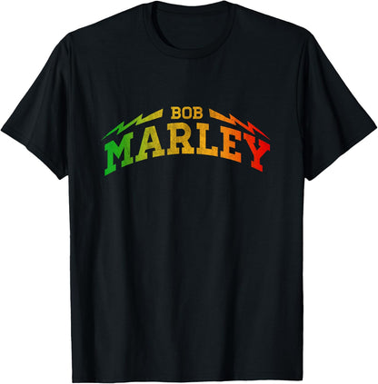Official Bob Marley Rasta Logo T-Shirt