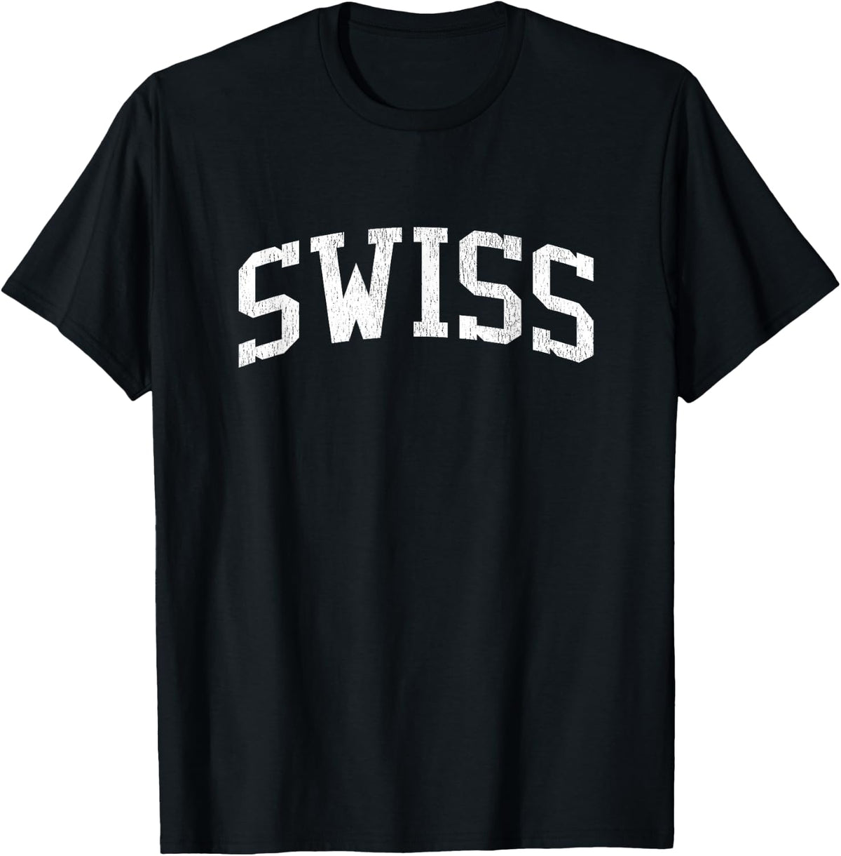 Swiss WI Vintage Athletic Sports JS02 T-Shirt