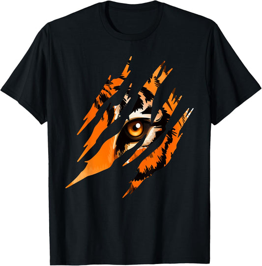 Tiger Eye Safari Zoo Wildlife Animal Zookeeper Costume Gift T-Shirt
