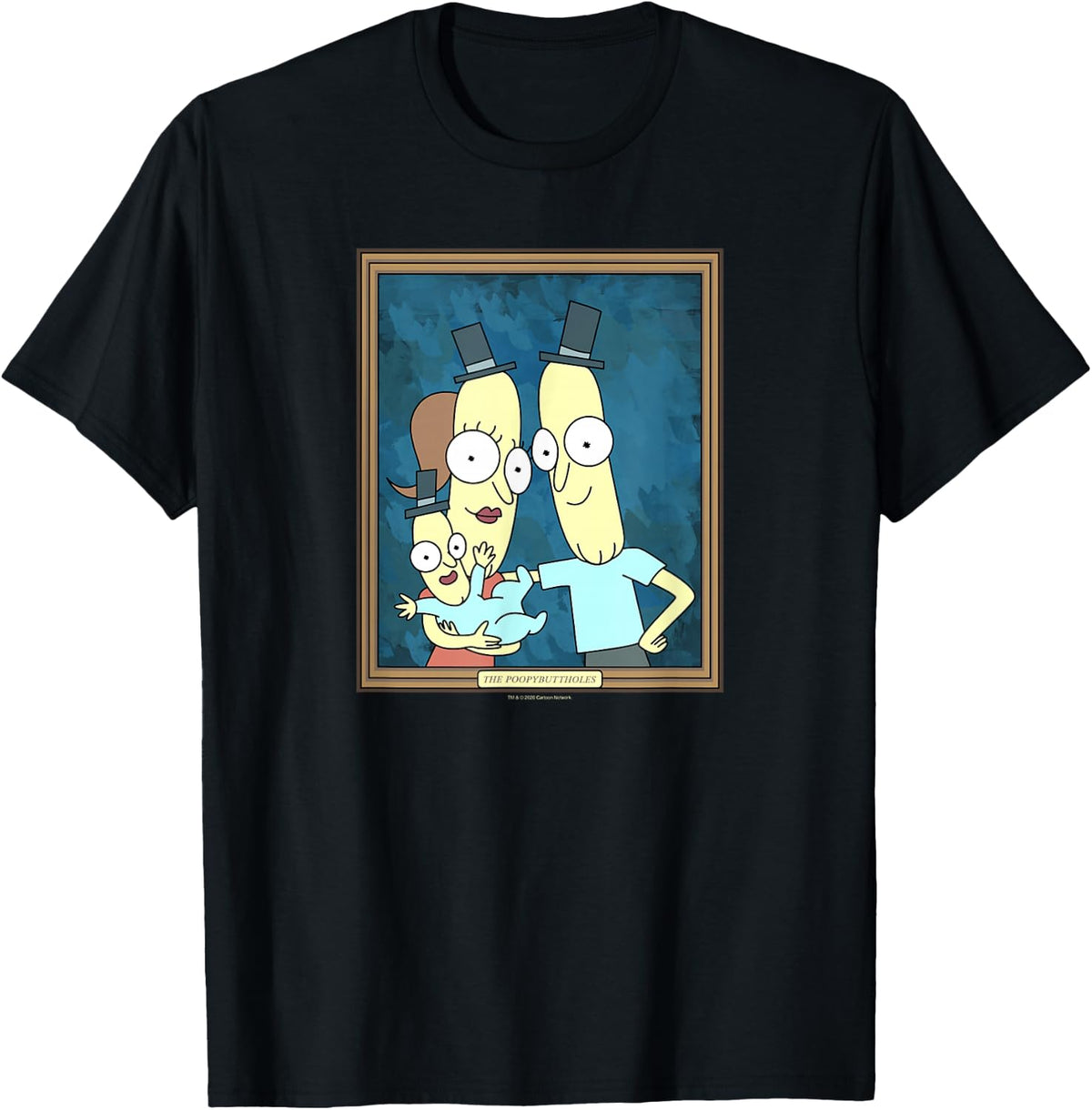 Rick and Morty The Poopybuttholes Portrait T-Shirt